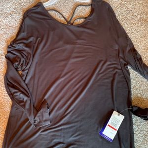 Black gaiam long sleeve top